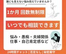 なぜか苦しい理由、潜在意識から一緒にほどきます 話すだけで心が軽くなる｜回数無制限1ヶ月トークサポート イメージ1
