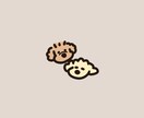 500円で動物・ペットのアイコン描きます シンプル×個性｜「うちの子だ。」となるイラスト作成 イメージ1