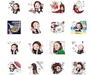 LINEスタンプ作成します ゆるっと可愛い、あなただけのスタンプをお作りします イメージ6