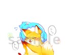 動物OK！かわいいミニキャラアイコン描きます SNS等で使用できる可愛いイラストを制作いたします！ イメージ2