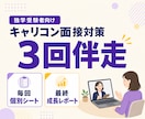 独学のキャリコン面接に3回伴走します 3回の実践と個別シートで、本番までの成長を見える化 イメージ1