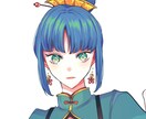 立ち絵やアイコン等アニメ調のイラスト制作します 全身の立ち絵制作・表情差分・アイコン等！お求めの方は是非！ イメージ2