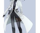 キャラクターデザインから立ち絵まで描きます VTuberデビュー予定の方やTRPG、コテキャ制作に是非 イメージ3