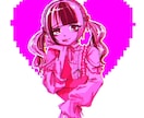 ワンカラーイラスト制作します ワンカラー+影付け程度のイラストを制作します イメージ3