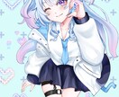 商用利用可！可愛い、きれいなイラスト描きます Vtuberさんや活動者さんの力になります イメージ6