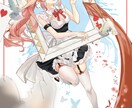 かわいいキャラクターの絵を描きます めっちゃかわいいキャラクターをきらきらにとどけます イメージ1