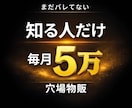 仕入れ数十円から毎月5万目指せる穴場物販教えます 誰でも使える穴場の仕入れ先です イメージ1