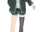 live2Dキャラ作成～モデリングまで承ります 可愛い表情やデザイン、納品後のサポートまでさせていただきます イメージ1