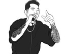SNSなどに使用するアイコンを描きます お洒落雰囲気のアイコンにしたい方向けにイラスト制作を致します イメージ9