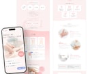 女性向けデザインに特化したLP制作します 実務8年のプロが美容・サロン・個人事業の集客LP作ります！ イメージ8