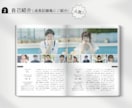 コスパ最強◎スマホで楽にプロフィールブック作れます ＜雑誌&Premium風＞即日納品！操作資料・フォロー有◎ イメージ5