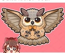 鳥☆可愛く！☆ゆるく！☆ペットや動物を描きます ゆるーいデフォルメ動物を提供！ イメージ5