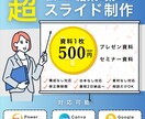 1ページ、500円〜スライド作成します PowerPoint•Canva•Google全てOK イメージ1