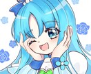 きゅるんと可愛い女の子を描きます お手軽価格できゅるんと可愛らしいアイコンを制作します！ イメージ3