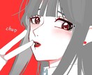 シンプルでお洒落なアイコンを作成致します 美大卒漫画家志望がアイコンをお描きいたします イメージ1