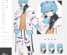 TRPG、配信で使える立ち絵をご制作します 商用OK！VTuber、TRPG、ゲーム等でご利用可能です！ イメージ6