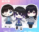 かわいいミニキャラモデルをイラストから作ります 表情キー３つ付き！Vtuber・配信者さんにオススメ！ イメージ8