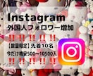 限定価格‼️インスタフォロワー増やします 実績作り✴︎格安✴︎Instagramフォロワー増加✴︎即納 イメージ1