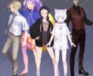 イラストなんでもお描きします 丁寧なヒアリングを通してキャラクターの魅力を引き出します！ イメージ3