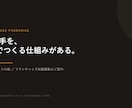 飲食業の出店・FC募集の資料を現場目線で作ります 飲食の現場を知る作り手｜収支表・図解まで対応 イメージ2
