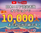 YuoTubuの日本人登録者数を増やします チャンネルの登録数を確かな形でサポート♪ イメージ2