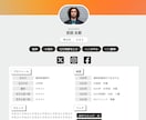 デジタル名刺（インタビュー付き）作成します リンクやQRコードでシェアできるデジタル名刺 イメージ1
