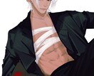 最速2日納品！ハンサムな男の子イラスト描きます 立ち絵、一枚絵、ハンサムな男の子とかわいい女の子のイラスト イメージ3