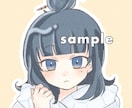 アイコンやデフォルメキャラ描きます SNSなどで使える可愛いアイコン作成します！ イメージ2
