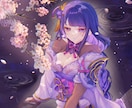 夢絵、アイコン、なんでもオーダーさせて頂きます 柔らかな光でほんの少し背徳的な甘さを持つ世界観を表現します イメージ5