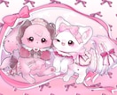 動物・モンスターキャラの１枚絵描きます かわいい高クオリティの背景つきイラストをご希望の方に！ イメージ2