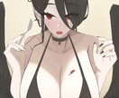 セクシーな女の子を絵描きます 魅力的な女性キャラクターが大好きです！ イメージ1