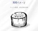 筆絵・墨絵でイラストを描きます！水彩風も描けます 筆絵をリーズナブルに！食べ物・もの・動物など和風な作品に！ イメージ2
