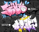 グラフィティー"スローアップ"のデザイン描きます HIPHOP・Graffitiデザインをお求めの方へお勧め! イメージ3