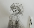 犬や猫の絵を描きます 画像からえんぴつや顔彩で絵を描きます。 イメージ10