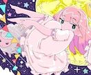 商用利用OK！オリジナルイラスト作成します 歌ってみた/オリジナルMV等のイラストを制作します イメージ7