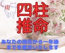 四柱推命　2026年今年一年の展望鑑定します 2026年の運勢と月毎の吉凶を示し、気になる事柄を重点鑑定！ イメージ3