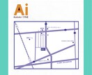 サンプル２案！illustratorで地図作ります JPG/ PNG/ PDF 納品、AIデータ相談可 イメージ9