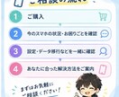 機種変更後のお困りごとをサポートします データ移行や設定を一緒に解決！ イメージ4