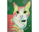 猫の絵描きます デジタル作図でアートな猫を描きます イメージ10