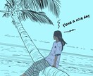 アイコン用、個人用似顔絵作成いたします お好きな写真をイラストにします！ イメージ1