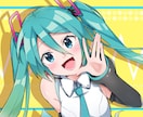 女性キャラのイラスト描きます 歌い手・ボカロ・Vtuber動画のお供に1枚！ イメージ3