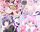 キラキラかわいい！キャッチーなイラストお描きします わかりやすさ×使いやすさであなたの活動をお手伝い！ イメージ2