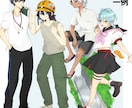 TRPGや活動用立ち絵等★人物イラスト描きます そこで生きている、魅せるキャラクターを描きます！ イメージ4