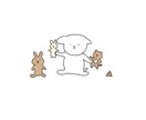 ゆるくて可愛い動物のイラスト・アイコンを描きます ゆるかわな動物のイラストを描きます！SNSアイコンにも！ イメージ10
