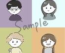 最短即日であなただけのゆるかわアイコンを描きます あなたのSNSアイコンを可愛くアレンジしてみませんか？ イメージ1