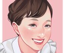 女性はみんな美しい★リアルで美しい似顔絵描きます SNSアイコンにおすすめです！ イメージ3