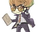 デフォルメキャラ製作します 大きな目が可愛らしい独自画風のデフォルメキャラです イメージ4