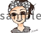 ご自身をミニキャラクターにした似顔絵を描きます かわいらしいデフォルメのミニキャラクターにします イメージ1