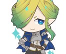 ご自身のキャラクターをデフォルメイラストにします 幅広い用途に使えるちびキャライラスト制作致します イメージ4
