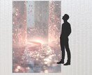 推し活に映えるアクスタ台紙10セット作ります 名前入れ・サイズ変更対応‼世界観重視の台紙をお作ります‼ イメージ2